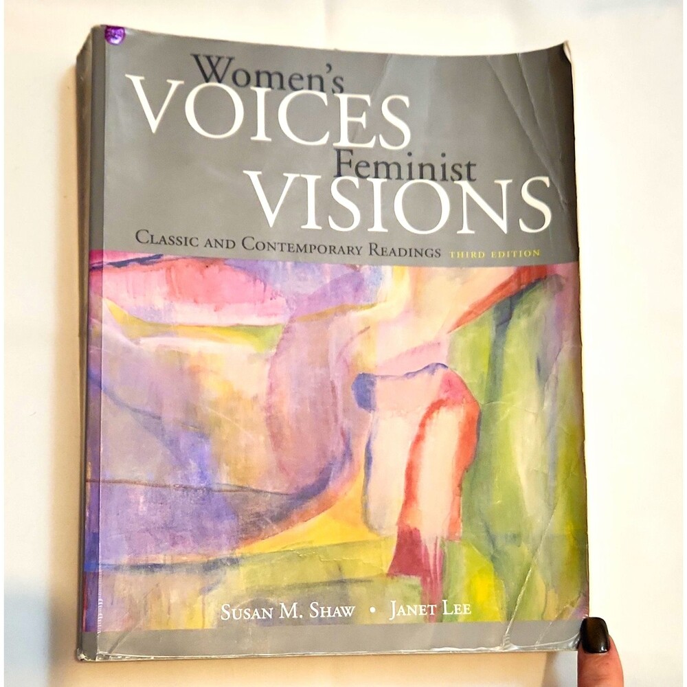 Womens Voices Feminist Visions Susan M Shaw Janet Lee 3rd Edition Paperback Book